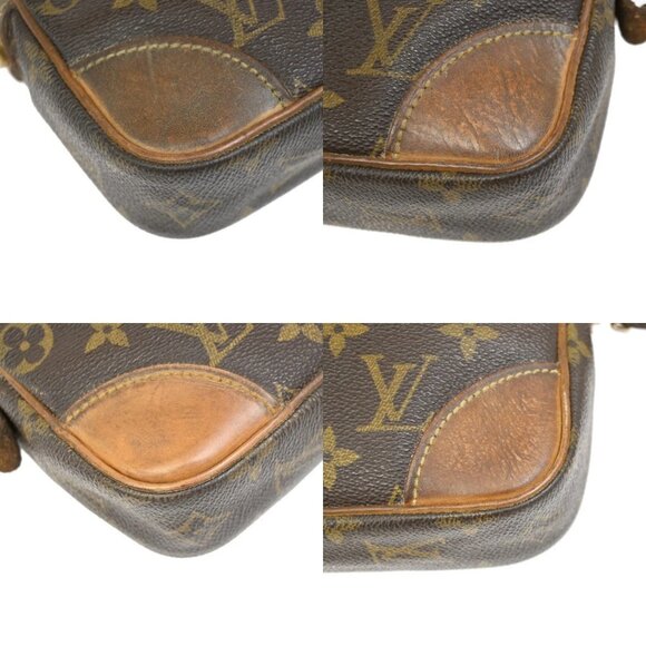 LOUIS VUITTON Marly Dragonne GM Clutch Hand Bag Monogram Brown M51825 02FC030 - Picture 7 of 15